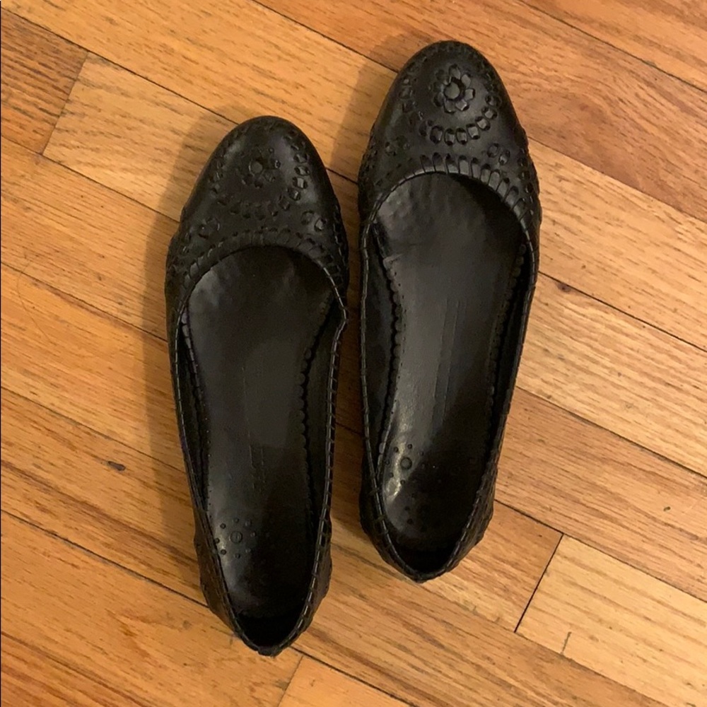Jack Rogers black flats